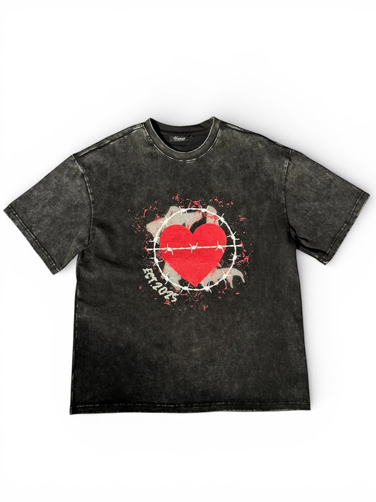 Barbed wire T-shirt